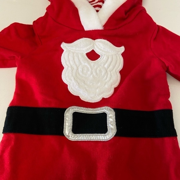 Baby Onsie Santa red baby jammies cat & Jacks size 3-6months - Picture 2 of 4